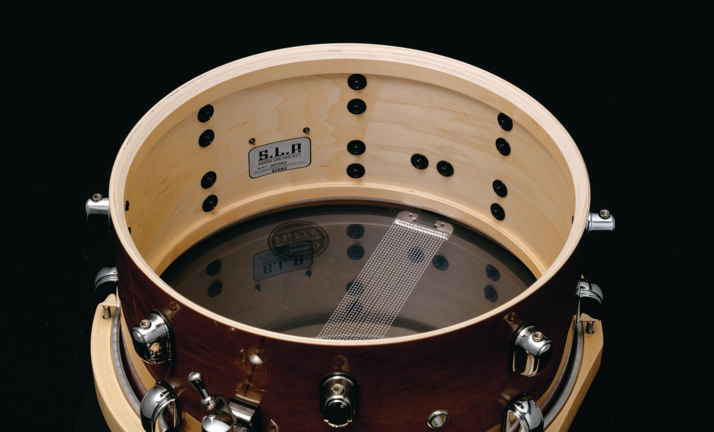 TAMA Sound Lab Project Studio Maple Snare Drum 14" x 6,5" - Gloss Sienna
