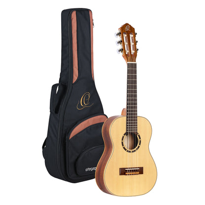 ORTEGA Family Series 1/4 Konzertgitarre 6 String - Mahagoni Natur + Bag