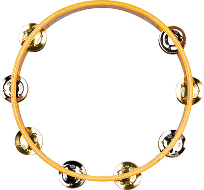 MEINL Percussion Traditional Wood Series Tambourine - 10"