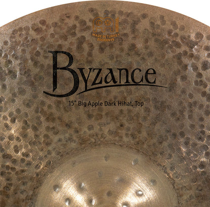 MEINL Cymbals Byzance Dark Big Apple HiHat - 15"