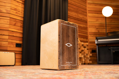MEINL Percussion Artisan Edition Series String Cajon Minera Line - Brown Eucalyptus