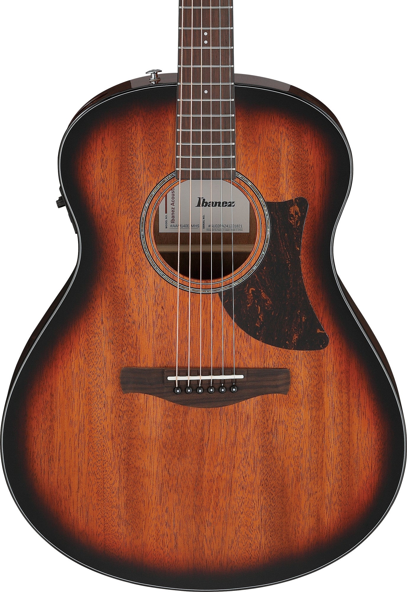 IBANEZ Advanced Acoustic AAM Akustikgitarre 6-String - Mahogany Sunburst High Gloss