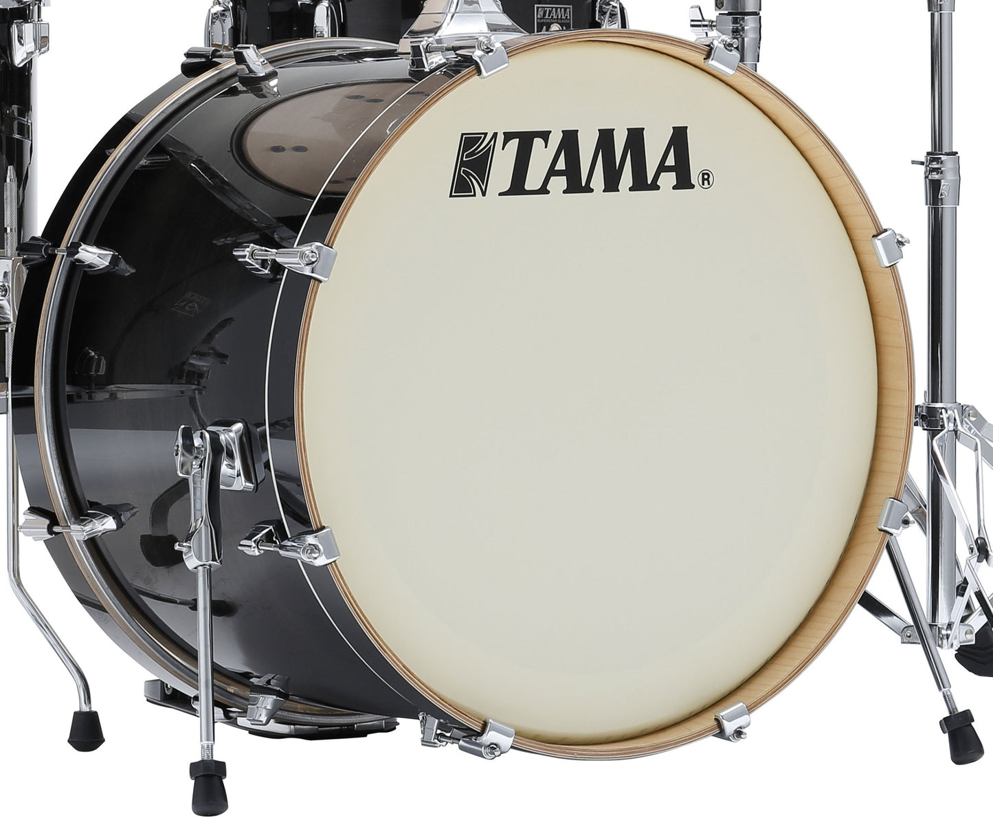TAMA Superstar Classic Bass Drum 20" x 16" - Transparent Black Burst/Chrome HW