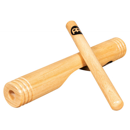 MEINL Percussion Wood Claves African - Hollowed Out Hardwood
