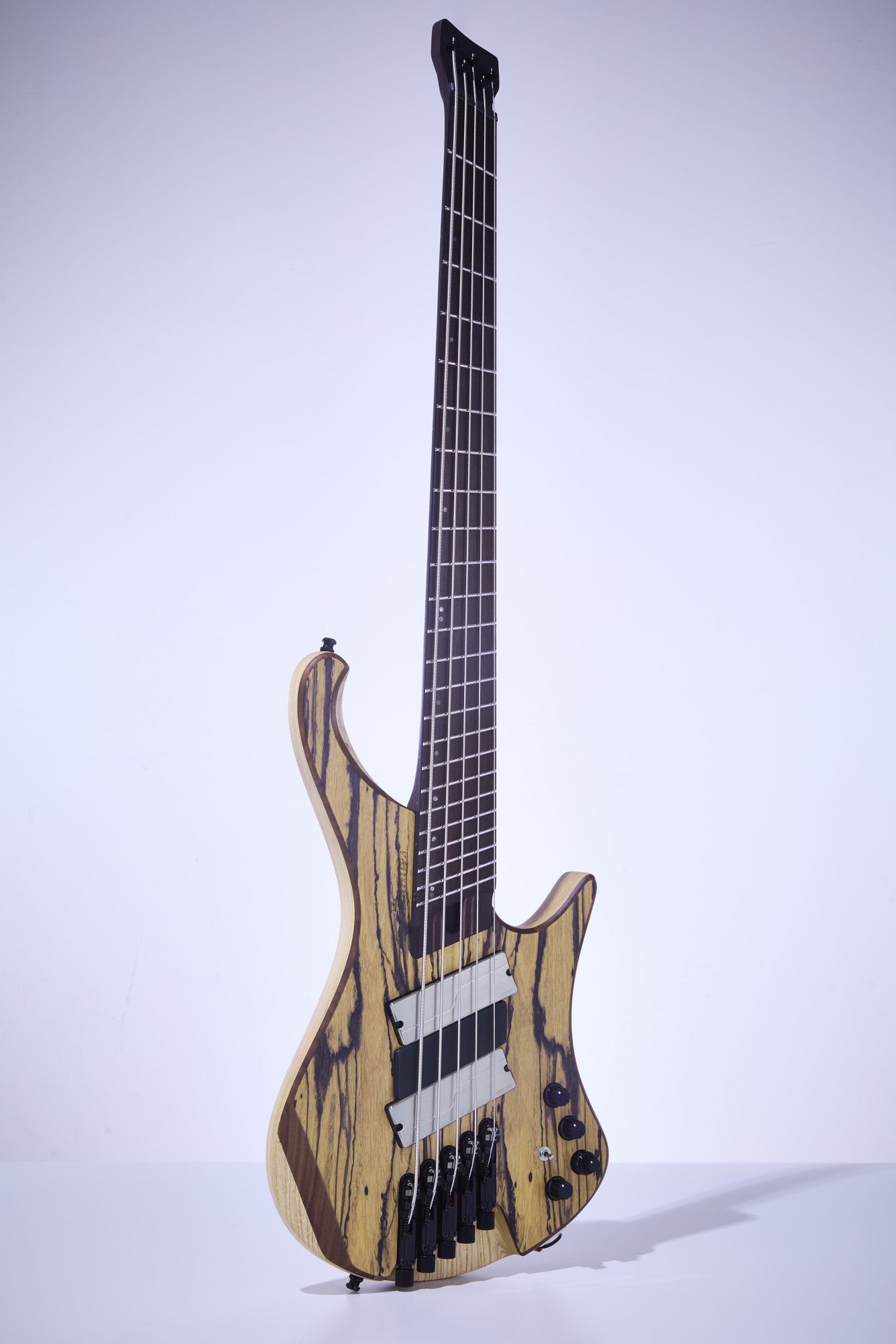 IBANEZ Bass Workshop EHB Electric Bass 5-String Multi Scale - Natural Flat + Gig Bag