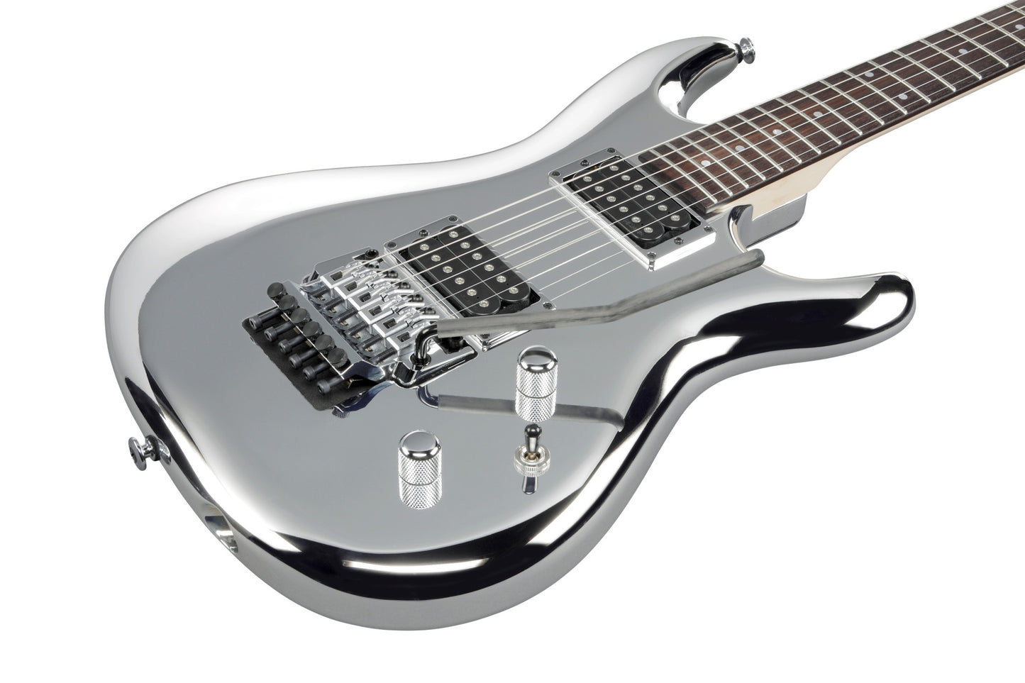 IBANEZ Joe Satriani Signature E-Gitarre 6-String - "Chrome Boy" + Koffer