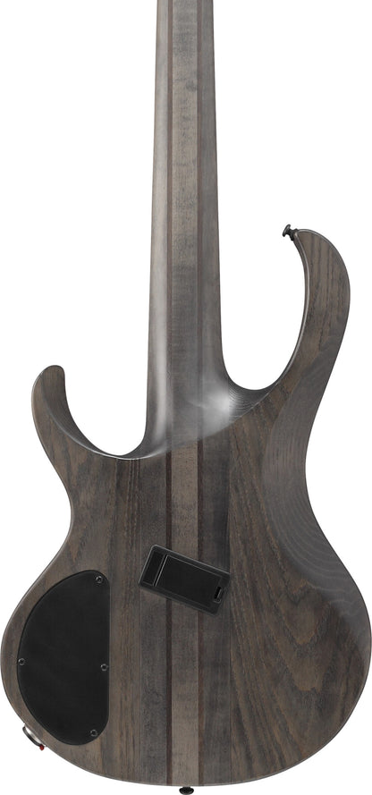 IBANEZ Bass Workshop BTB Electric Bass 5-String Multi Scale - Transparent Gray Flat + Case