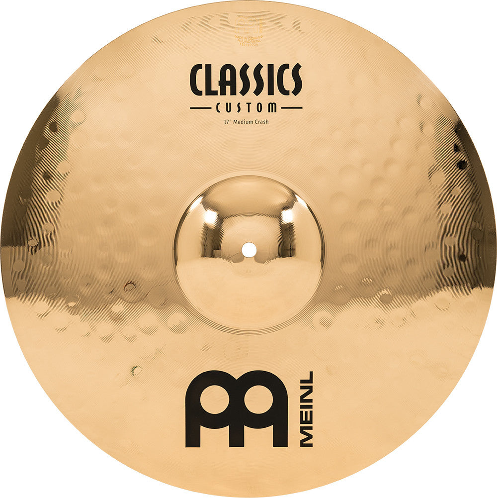 MEINL Cymbals Classics Custom Brilliant Medium Crash - 17"