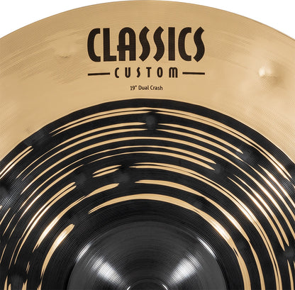 MEINL Cymbals Classics Custom Dual Crash - 19"