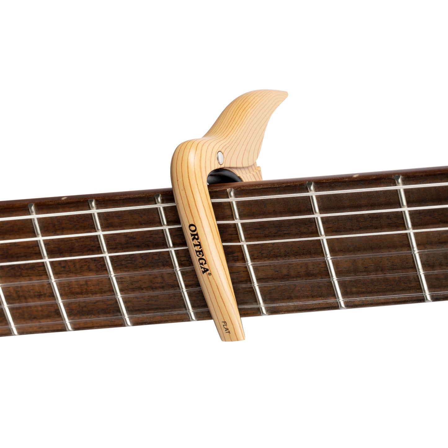 ORTEGA Flat Guitar Capo - Maple Design