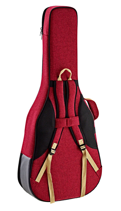 ORTEGA Dreadnought-Guitar-Soft-Case - Bordeaux Wine