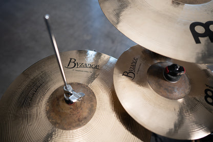 MEINL Cymbals Byzance Brilliant Polyphonic Hihat - 15"