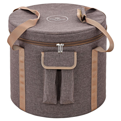 Meinl Sonic Energy 14" Crystal Singing Bowl Bag, für 13" & 14" Klangschalen - Braun