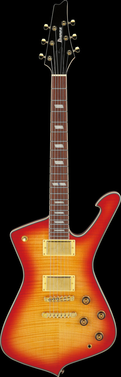 IBANEZ Iceman Electric Guitar 6-String - Cherry Sunburst + Gig Bag