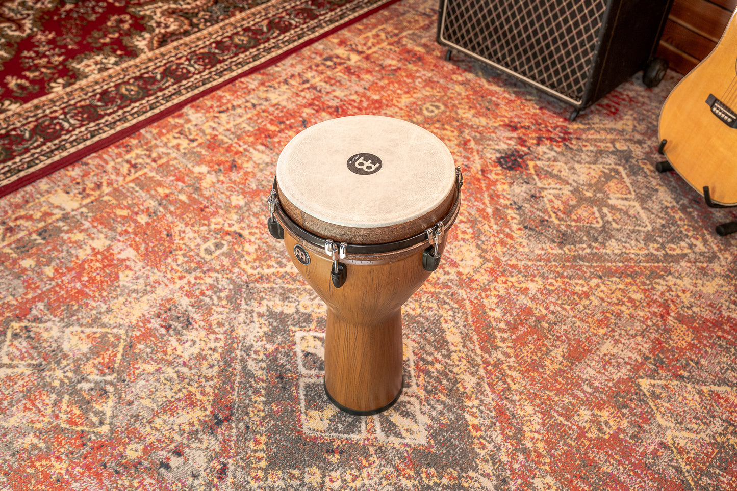 MEINL Percussion Jumbo Djembe 12" - Barnwood