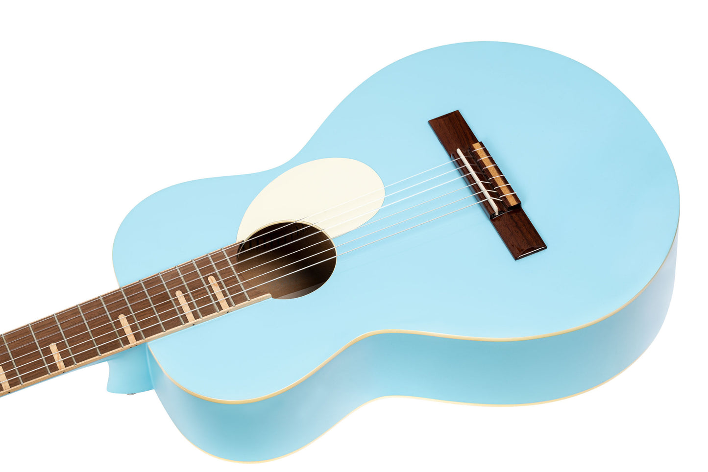 ORTEGA Gaucho Series 4/4 Nylon String Guitar 6-String - Sky Blue + Gig Bag