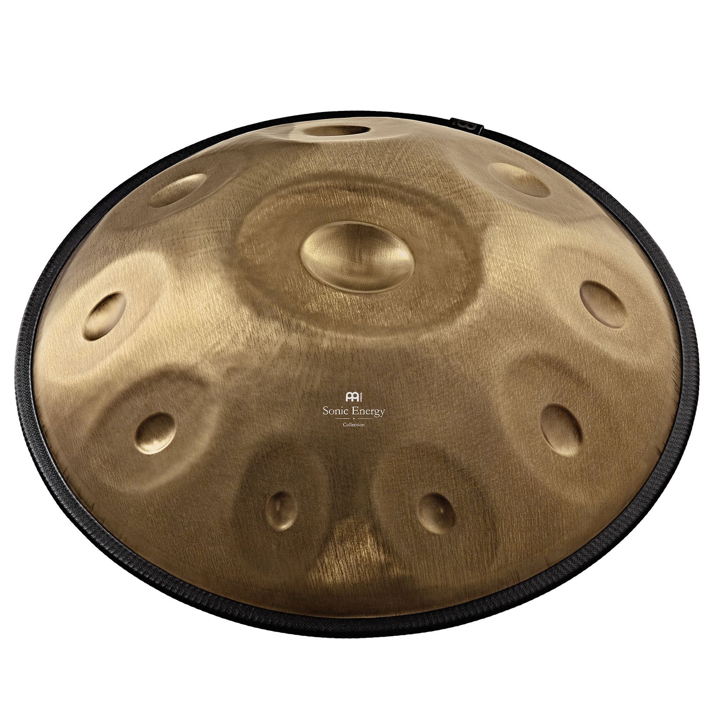 MEINL Sonic Energy Sensory Handpan Stainless Steel D Amara 10 Notes 440 Hz - Vintage Gold