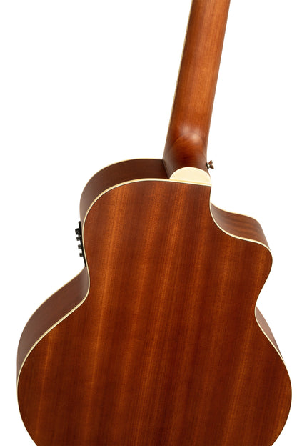ORTEGA Deep Series Acoustic Bass 4-String Lefty - Medium Scale