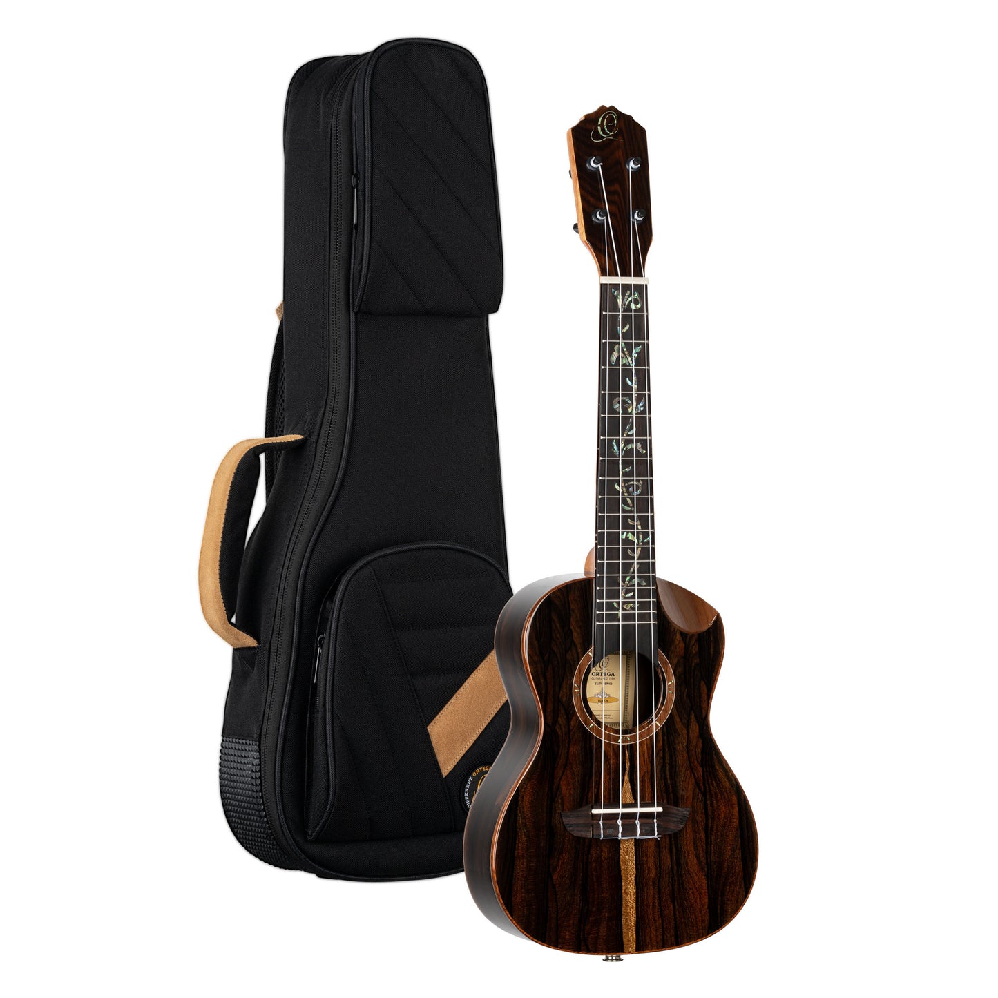 ORTEGA Elite Series Concert Ukulele 4 String - Ziricote Top + Bag