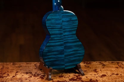 ORTEGA Mini Travel Series 1/8 Gitarre 6-String - Faded Blue + Gigbag