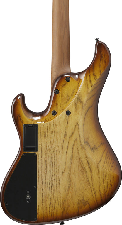 IBANEZ MODE Electric Bass 4-String - Natural Stained Amber Burst + Gig Bag