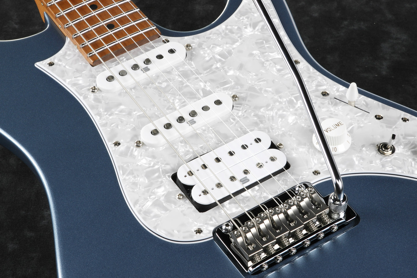 IBANEZ Prestige AZ Electric Guitar 6-String - Ice Blue Metallic + Case (M20AZ)