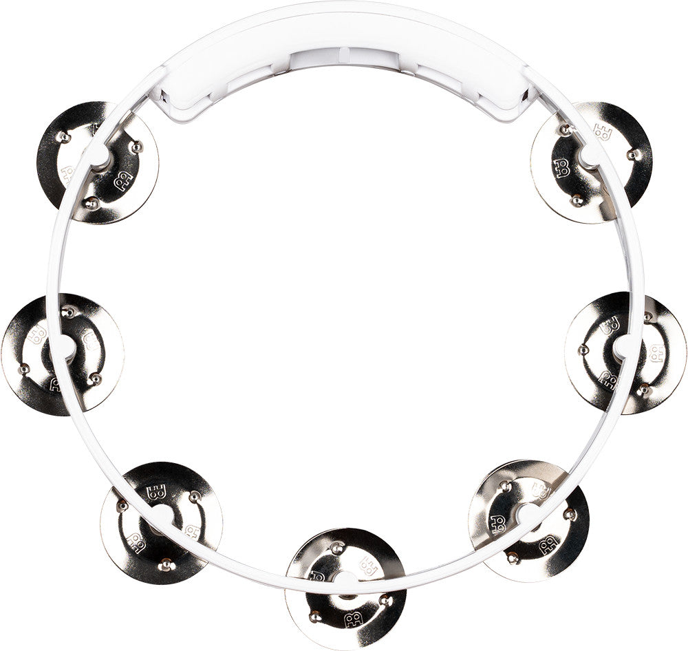 MEINL Percussion Headliner® Series Molded ABS Tambourine - 8" White