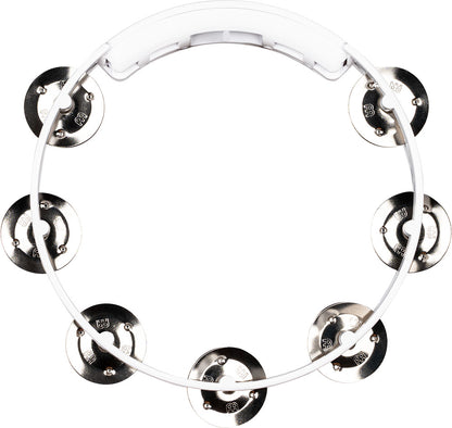 MEINL Percussion Headliner® Series Molded ABS Tambourine - 8" White