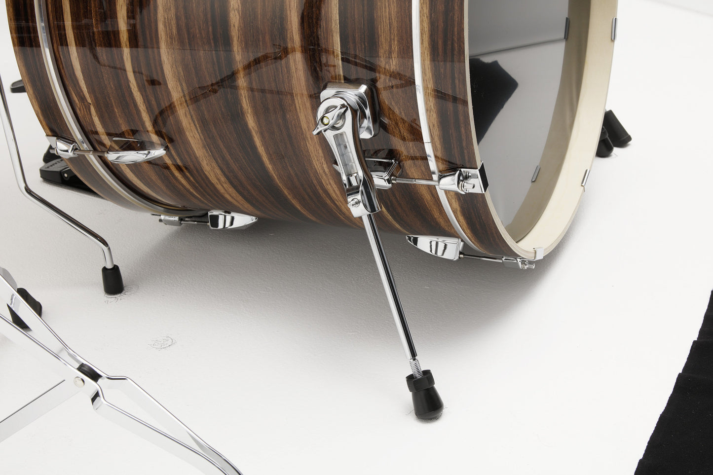 TAMA Imperialstar Drum Set 5 pcs - Coffee Teak Wrap/Chrome HW + MEINL Cymbals HCS Cymbal Kit/Stage Master Double-Braced Hardware Kit