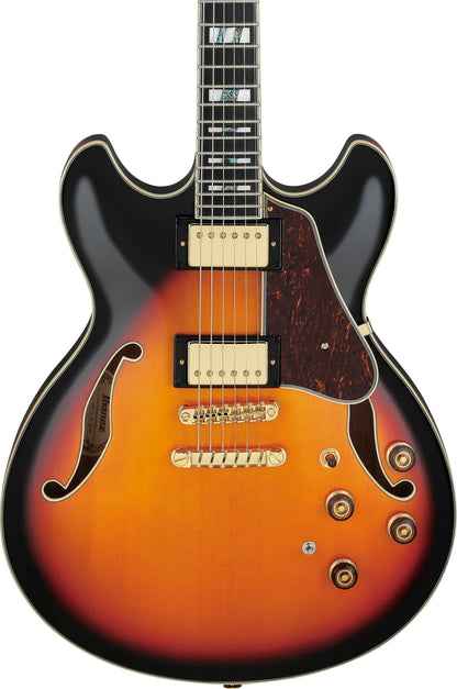IBANEZ Artstar AS Hollowbody Gitarre 6-String - Brown Sunburst + Koffer
