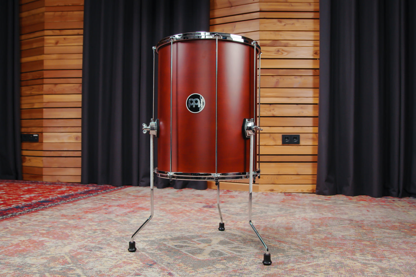 MEINL Percussion Traditional Standalone Wood Series Surdo Drum - 16" x 20"