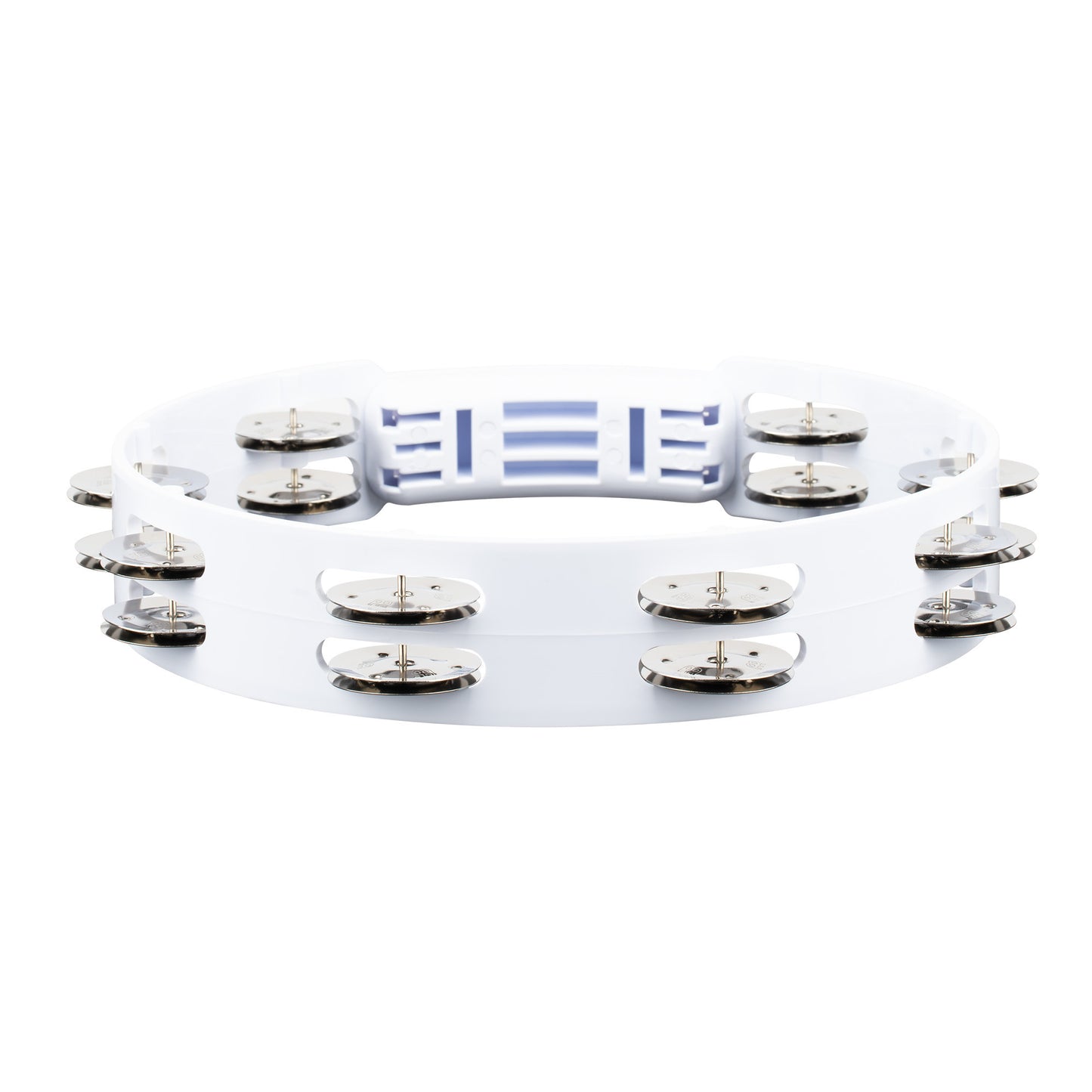 MEINL Percussion Headliner® Series Molded ABS Tambourine - 10" White