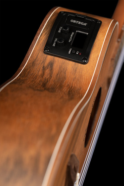 ORTEGA Lizard Series Concert Ukulele 4 String - Paldao Natural + Bag