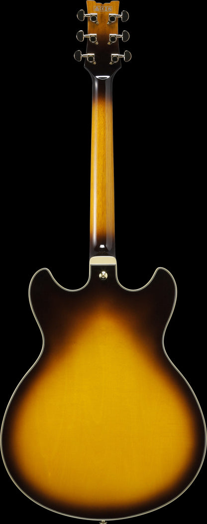 IBANEZ John Scofield Signature Hollowbody Gitarre 6-String - Two-tone-Burst