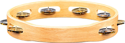 MEINL Percussion Traditional Wood Series Tambourine - 10"