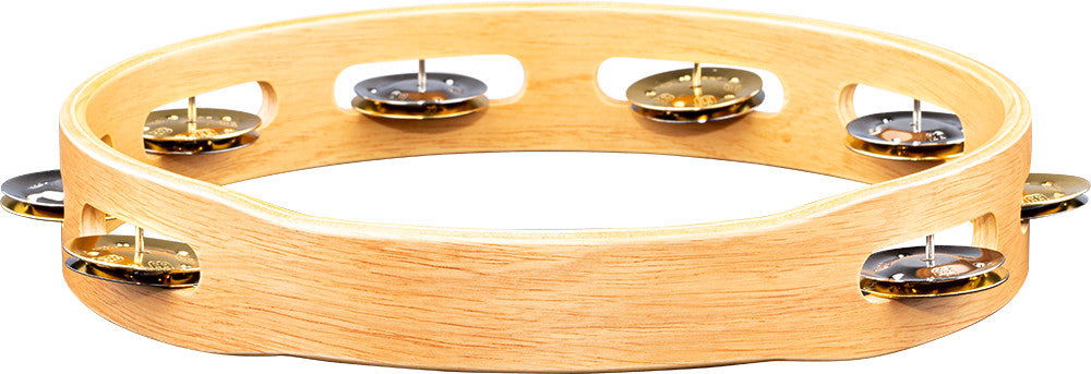 MEINL Percussion Traditional Wood Series Tambourine - 10"