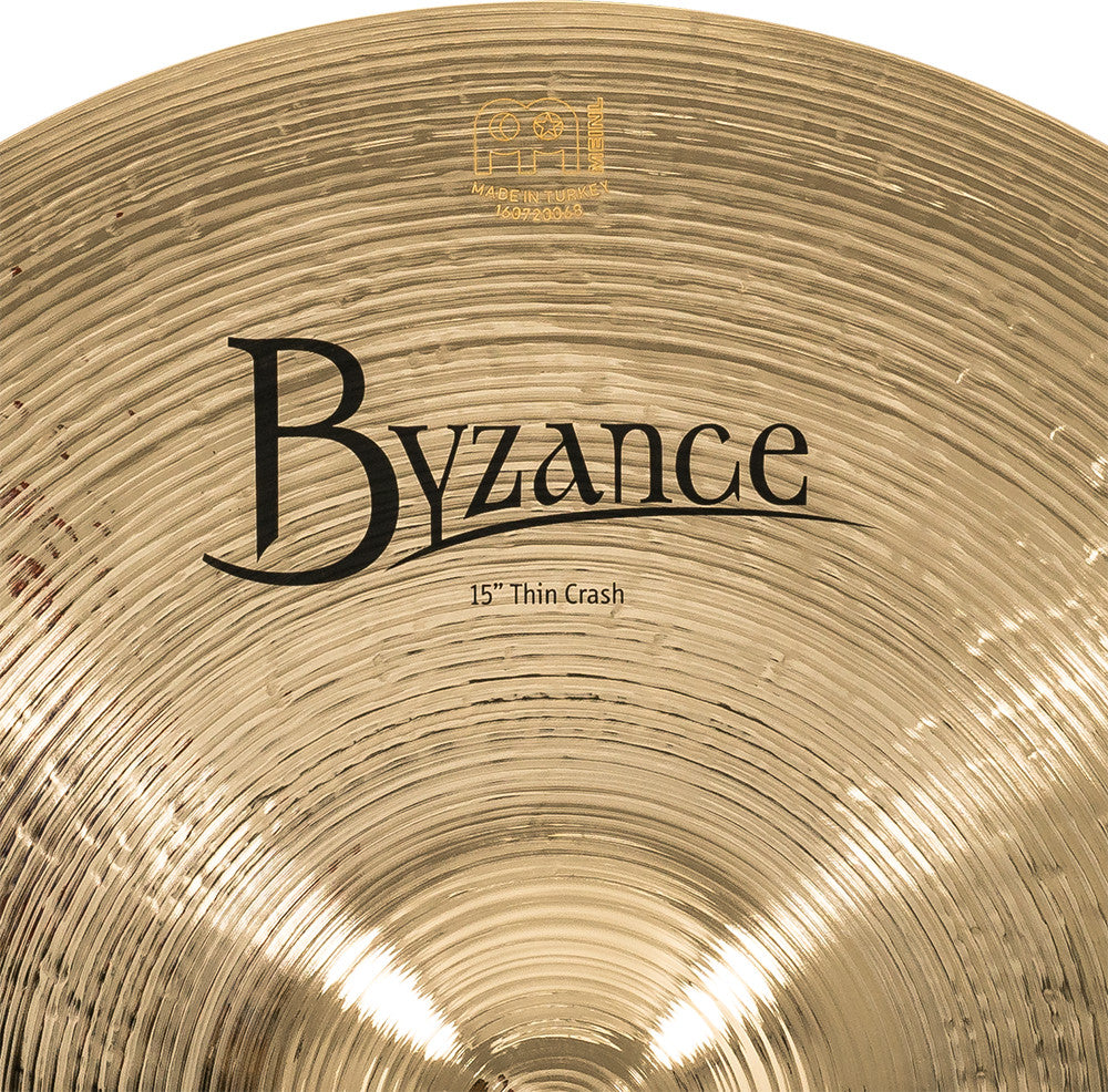 MEINL Cymbals Byzance Brilliant Thin Crash - 15"