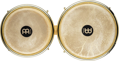 MEINL Percussion Wood Bongo 6 3/4" Macho & 8" Hembra - Natural/Gold HW