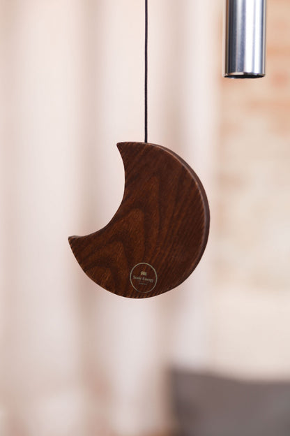 MEINL Sonic Energy Moon Meditation Chime 35"/88 cm - 432 Hz - Curved Suspension/Silver