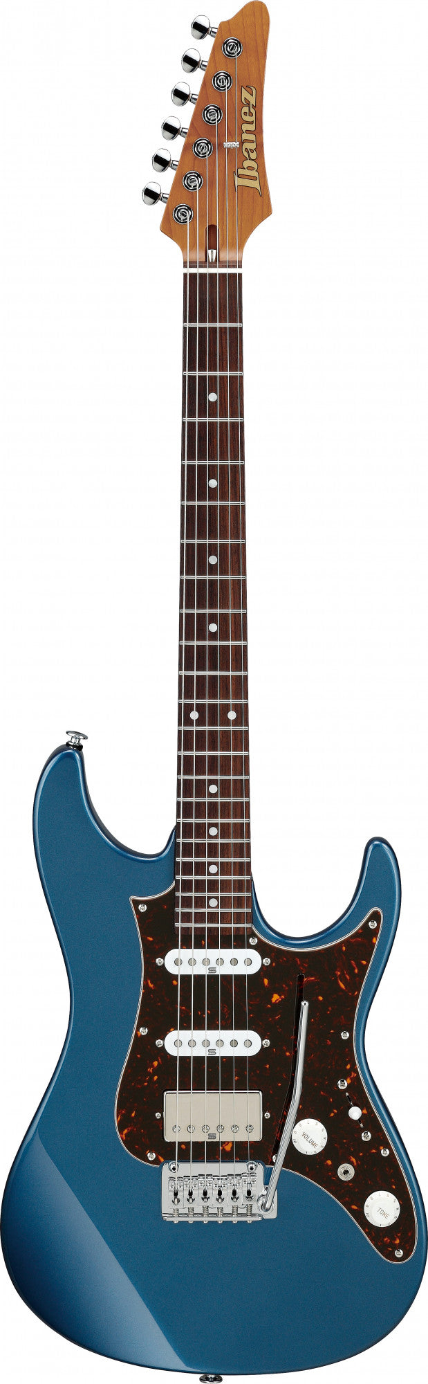 IBANEZ Prestige AZ E-Gitarre 6-String - Prussian Blue Metallic + Koffer