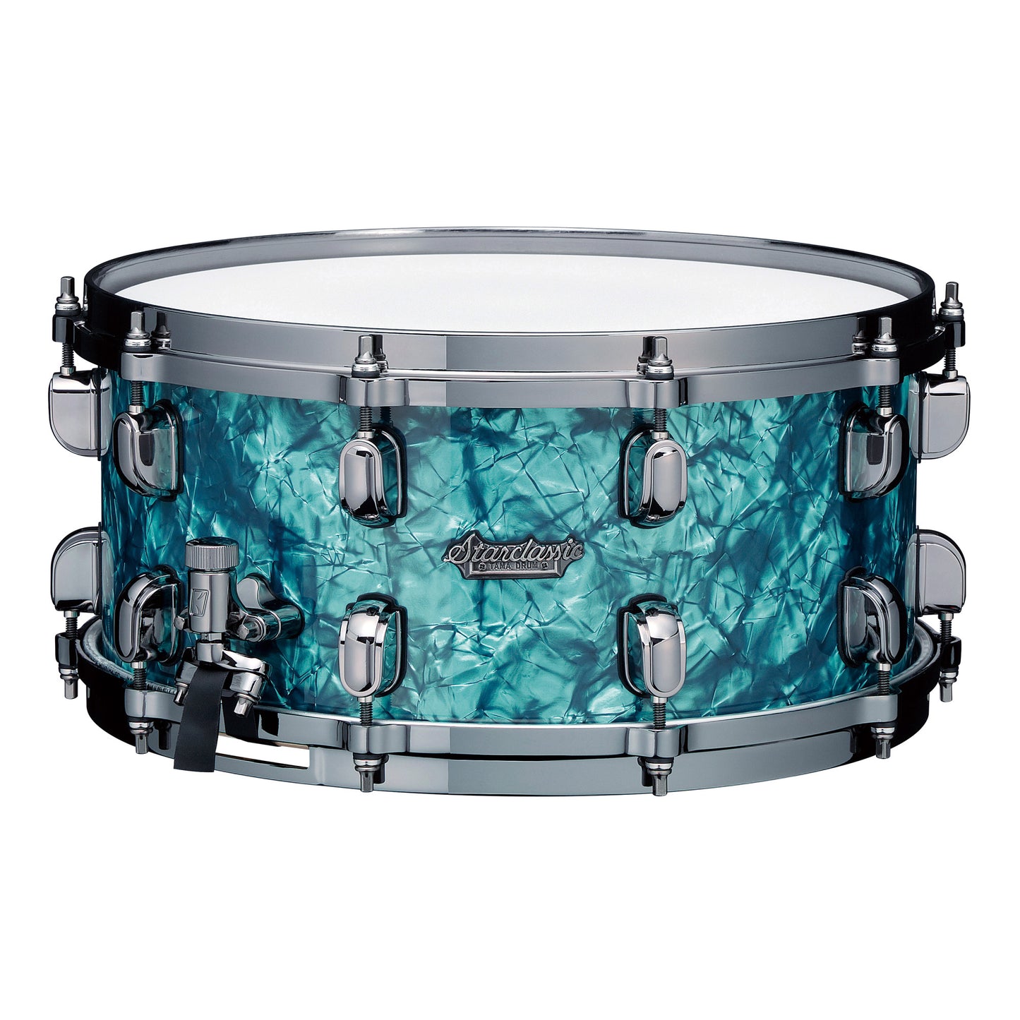 TAMA Starclassic Maple Snaredrum 14" x 6,5" - Turquoise Pearl/Black Nickel HW