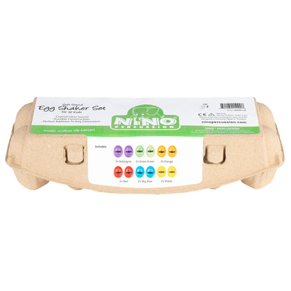 NINO Percussion Egg Shaker Set - Soft Sound