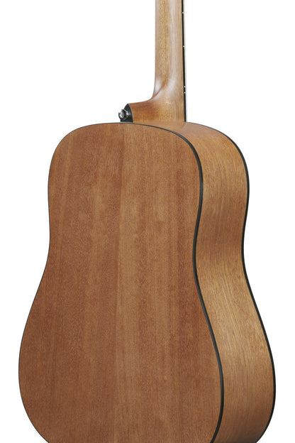IBANEZ Jampack Acoustic Guitar Set 6-String - Open Pore Natural + Gig Bag, Strap, Tuner & Picks