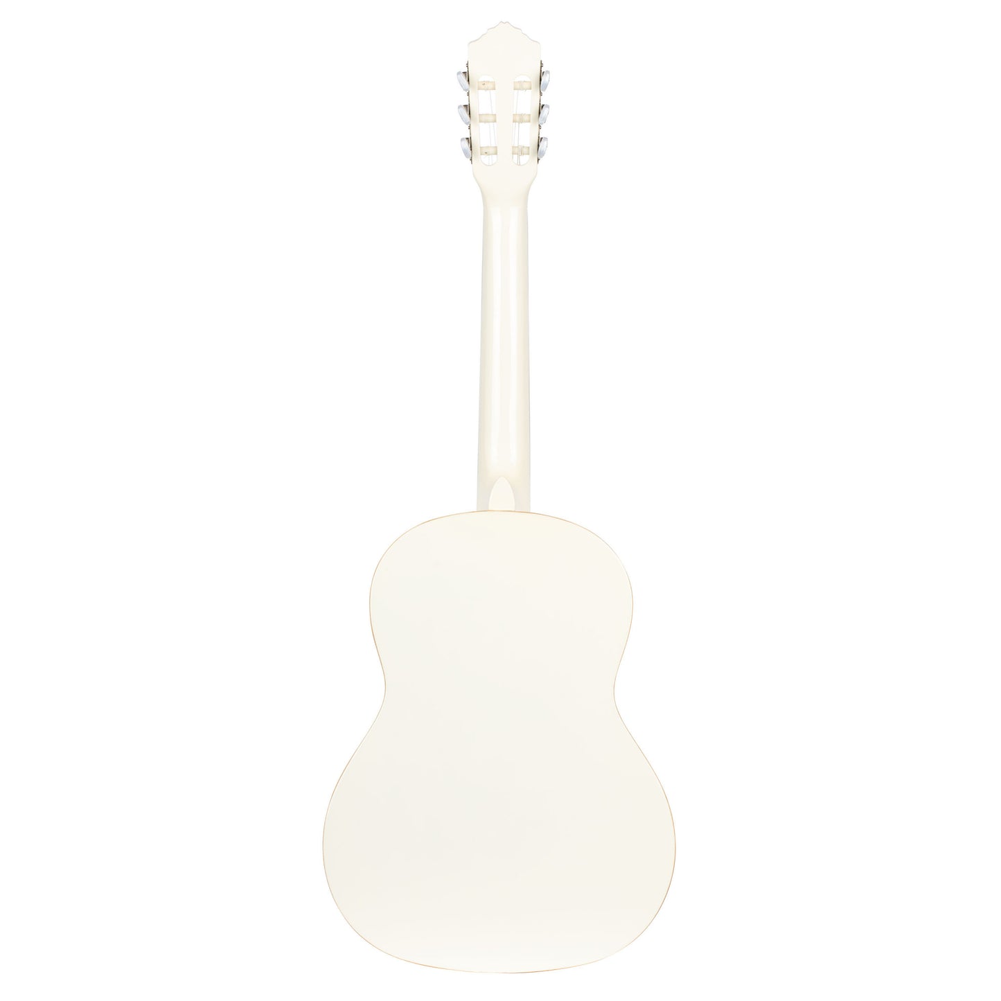 ORTEGA Family Series 4/4 Slim Neck Konzertgitarre 6 String - Weiß + Bag