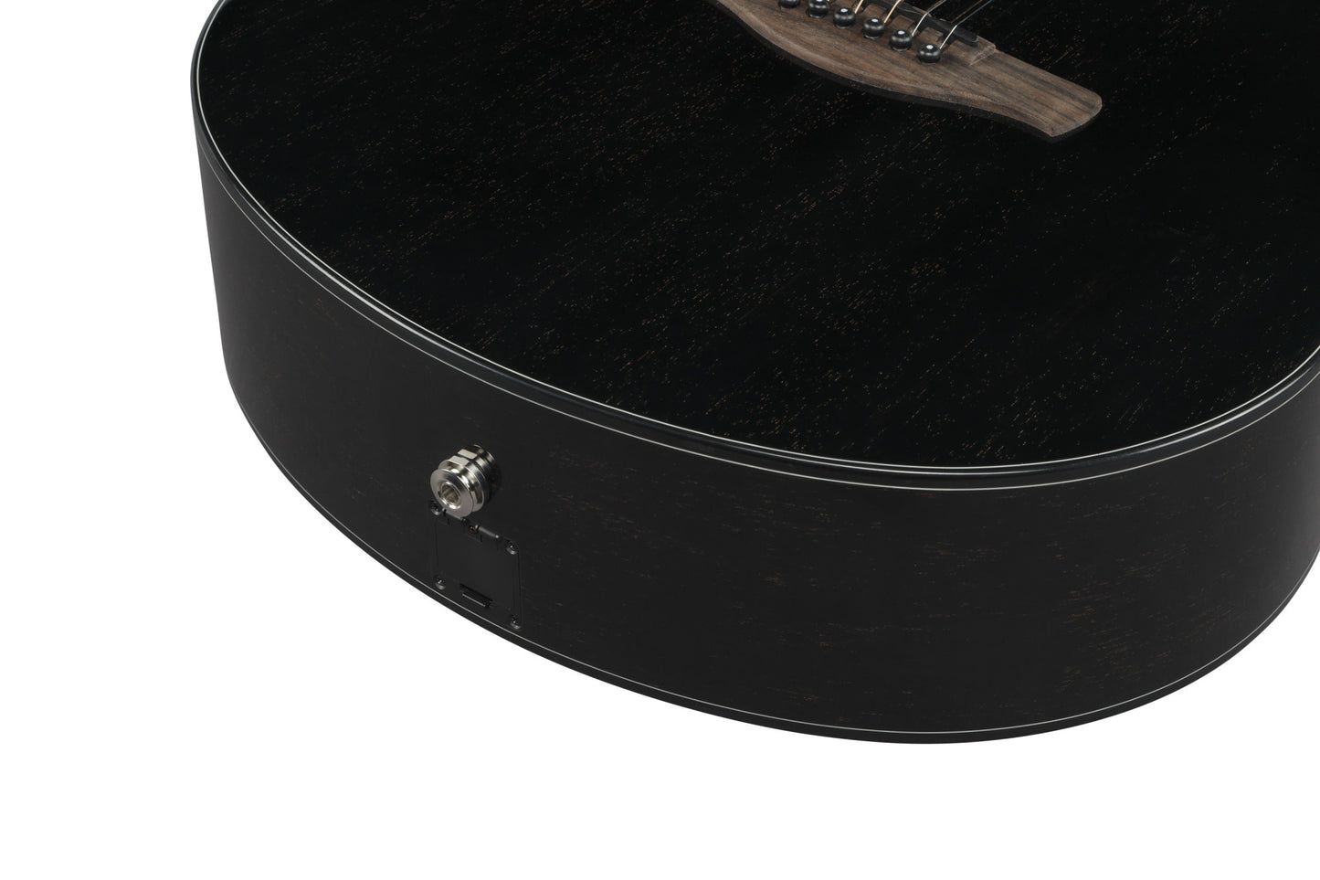 IBANEZ Advanced Acoustic AAM Akustikgitarre 6-String - Rustic Black High Gloss