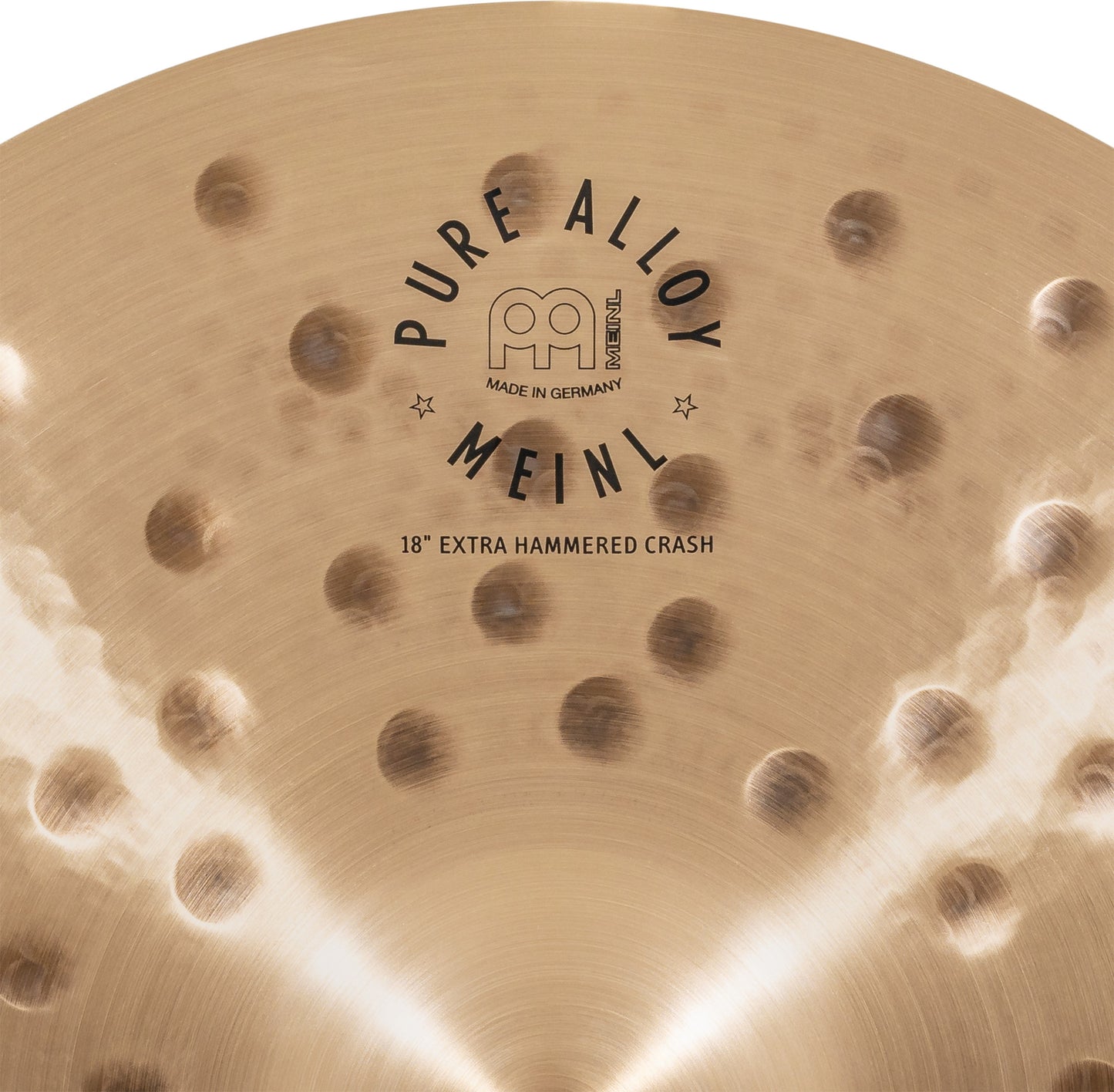 MEINL Cymbals Pure Alloy Extra Hammered Crash - 18"