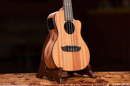 ORTEGA Horizon Serie Konzert Preamp Ukulele 4 String - Mahogany Natural