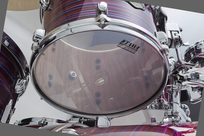 TAMA Starclassic Walnut/Birch Lacquer Rack Tom 13" x 10" - Lacquer Phantasm Oyster/Chrome HW