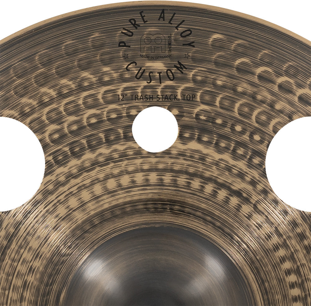 MEINL Cymbals Pure Alloy Custom Trash Stack - 12"