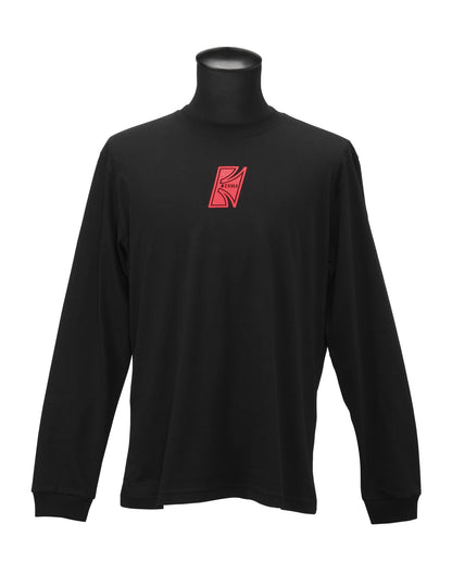 TAMA Long Sleeve Black mit Red "T" Logo Size XL